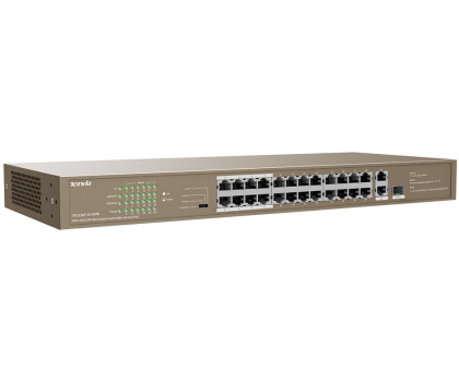 Switch Tenda TEF1126P-24-250W 16-portów Fast Ethernet PoE 250W Rack